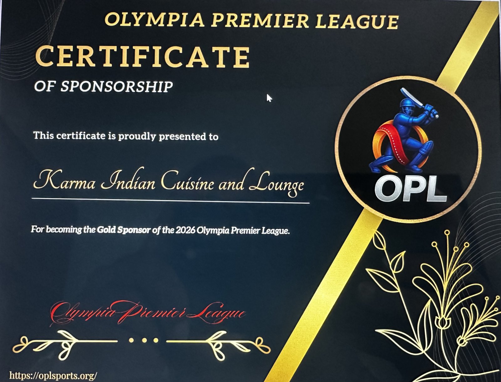 OPL match day